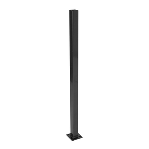 Fence Post Classic with Foot Black 105 cm
