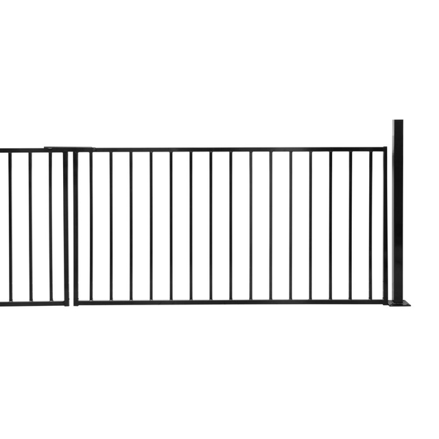 Gate Classic Double Complete Black 360 cm x 90/120 cm