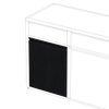 Skotte 538 Door Black, 1 pc, H 650mm Door for Base Module